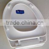 FG720PP-- PP Material Ergonomic Toilet Seat With Matched Plastic Hinges Elongated Toilet Seat, White thumbnail-3