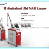 CE Approval Q-switched Nd:Yag Laser Telangiectasis Treatment 1064nm/532nm Laser Tattoo Removal Machine Permanent Tattoo Removal thumbnail-3