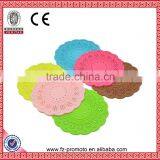 New Table Cup Mat Pad Cup Bowl Holder Coaster Flower Hollow Out Silicone Placemat Worldwide Store thumbnail-2
