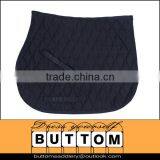 Polycotton Saddle Pad Polyester Saddle Pad ,diamond Quilting With Girth Loop,navy thumbnail-1