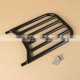 Black Backrest Sissy Bar Luggage Rack For Cruiser Chieftain Indian 2014-2015 Model thumbnail-1