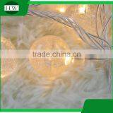 50 LED Warm White Fairy Christmas Wedding Decoration Party Battery Led Crystal Magic Ball Light thumbnail-3