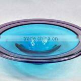 Wholesale Cheap Handblown Mixed Colored Murano Art Glass Plates for Hotel thumbnail-1