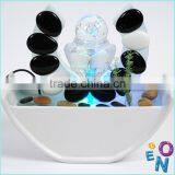 4 Color Changing LED Rotating Ball Desktop Water Fountain thumbnail-1