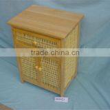 Wooden Storage Cabinet With Rattan/Wicker Drawer thumbnail-5