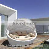 Picture Information Image is Loading Garden-Rattan-Daybed-Furniture-Outdoor-Sofa-Lounger-Set-Bed-Patio-Sun-Day thumbnail-3