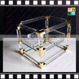 Clear Acrylic Coffee Table Side Table Living Room Tea Table thumbnail-2