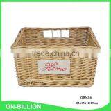 Decorative Custom Cheap Natural French Willow Food Basket thumbnail-4