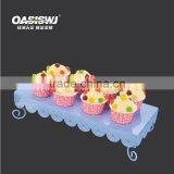 Metal Cupcake Stand Square Wedding Cupcake Stand.set of 2 thumbnail-2