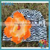 Baby Winter Hat Toddler Cotton Knit Beanie With Peony Flower thumbnail-1