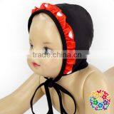 Bling Bling Beachwear Bikini Big Knot Bow Swimwear White Polka Dots Baby Girl Swimsuit thumbnail-4