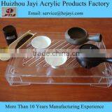 China Supplier Wholesale Acrylic Tea Set With Stand,clear Glass Tea Set thumbnail-2