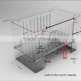 China Manufacturer Wholesale Acrylic Baby Crib Attached Bed/baby Bed thumbnail-3