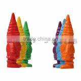Wholesale School Stationery 6 PK Garden Monster Oil Crayon thumbnail-3