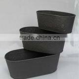Garden Iron Planter Grey Finished thumbnail-1