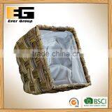 PE Rattan Flower Pot for Garden Planter thumbnail-2