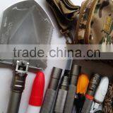 Outdoor Compact Camping Accessories With Shovel Hoe Hammer Knife Flashlight thumbnail-4