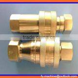 ISO 7241-1B Medium Pressure High Performance Brass Double Male Dressing Engine Coupling thumbnail-6