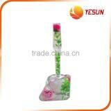 PP PS Water Transparent Toilet Brush Decorative Toilet Brush Holder thumbnail-1