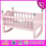 2016 New Fashion Baby Toy Wooden High Chair for Dolls W06B020 thumbnail-2