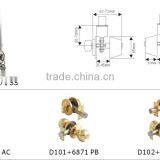 Stainless Steel More Security Combo Lock, Dead Bolt With Knob Lock, Wooden Door Lock Set thumbnail-6