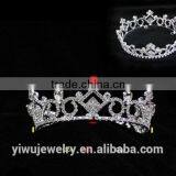 New Design Crystal Pageant Adult Crown Tiaras H172-145 thumbnail-2
