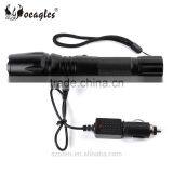 G700 USB Rechargeable LED Torch Flashlight L2 USB/AC/Car Charging Lumens Power Style Flashlight thumbnail-4