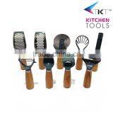 Solid Wood Handle Nylon Kitchen Utensils,Wood Handle Nylon Kitchen Set,nylon Kitchen Tool Set,nylon Kitchen Utensils thumbnail-2