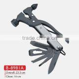 Black Transform Multi Functioanl Hatchet Wrench Hammer Spanner Screwdriver Tool Small Hammer Mill Types B-8981A thumbnail-1