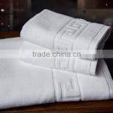 3pcs / LSET WHITE HOTEL Bath Towel Set 100% Cotton Great Wall Plaid Wholesale thumbnail-1