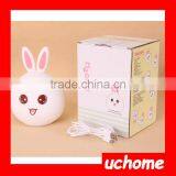 UCHOME Touch Sensor Silicone Rabbit LED Night Light 7 Color Changing Kids Lamp thumbnail-6