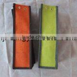 Wine Bags Importer 10*10*35cm Dyed Color 100% Jute Made in China thumbnail-1