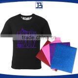 Get 300$ ready designs Jiabao glitter heat transfer vinyl htv for t-shirts