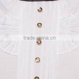 2015 Spring Latest Elegant New Model Fashion Round Neck Pullover Summer Blouses for Women thumbnail-3