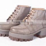 GZY Perfect Steps Shoes Famale Boots Officer Lady Charming Causal Design 2017 Wholesale Guanghzhou Export China Stock thumbnail-4