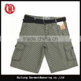 Soft Canvas Polyester 10% Cotton Pants Mens Cargo Shorts thumbnail-5