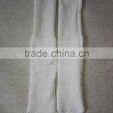 White Blank Sublimation Socks 100 Polyester Socks With Rib on Leg thumbnail-4