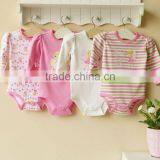 Mom and Bab 2012 Autun Baby Wear 100% Cotton Long Bodysuit 4in1 Gift Box thumbnail-1