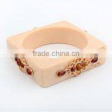 Exaggerated Fashion Square Bangle Bracelet.alloy thumbnail-1