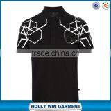 Popular Custom Design Hexagonal Print Polo Price Shirt China thumbnail-1