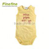 New Born Cool Pattern Plain Organic Baby Romper Clothing thumbnail-5