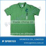 Green 100% CottonMen's Polo Shirt / Short Sleeve Cotton Polo Shirt for Men/ Golf Shirt for Mens thumbnail-1