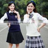 Own Brand Junior and Senior Girls High School Uniforms Suit Vest Shirt School Uniforms thumbnail-1