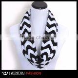 New Design Soft Cotton Chevron Scarf thumbnail-3
