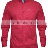 Red Solid Casual Shirt SH124 thumbnail-3