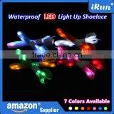 China Promotional Colored Christmas Gift Flashing Light Up LED Shoelaces for Ornament - Running Shoes With LED Shoelaces thumbnail-2