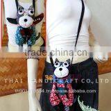 Thai Handmade Shoulder Bag Animal Bag thumbnail-1