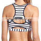 Wholesale Women Dry Fit Padded Sportswear Gym Workout Yoga Bra thumbnail-3