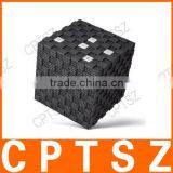 BR12-BN Magic Cube Style Bluetooth V3.0 Hi-Fi Mega Bass Speaker w/ Handsfree - Black thumbnail-1