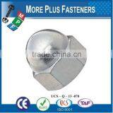 Made in Taiwan Aluminum Colored Stainless Steel Colored Dome Nut thumbnail-6